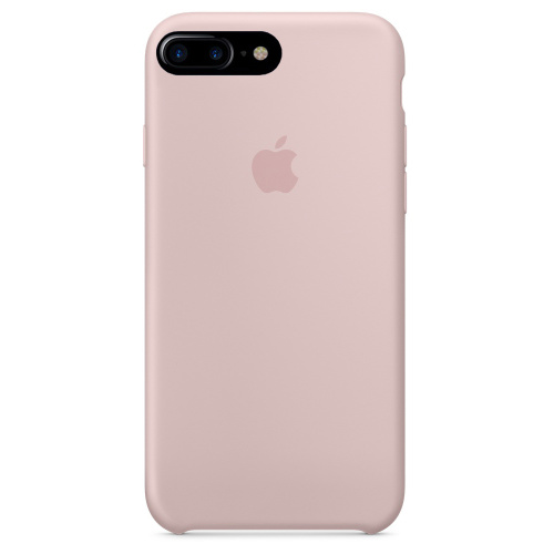 Чехол накладка xCase на iPhone 7 Plus/8 Plus Silicone Case бледно-розовый(8) - UkrApple