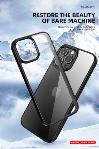 Чохол iPhone 14 Pro Max iPaky Bright Case black: фото 5 - UkrApple