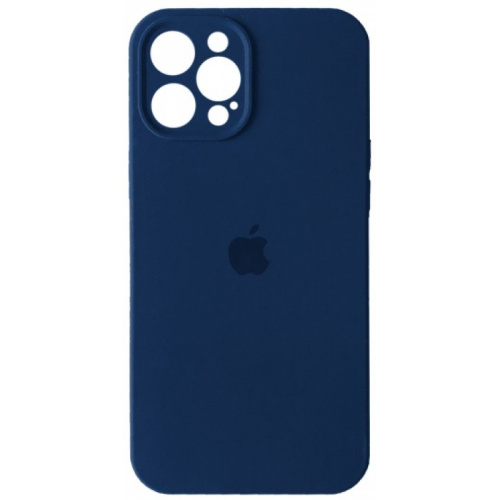 Чохол накладка xCase для iPhone 12 Pro Max Silicone Case Full Camera Deep navy - UkrApple