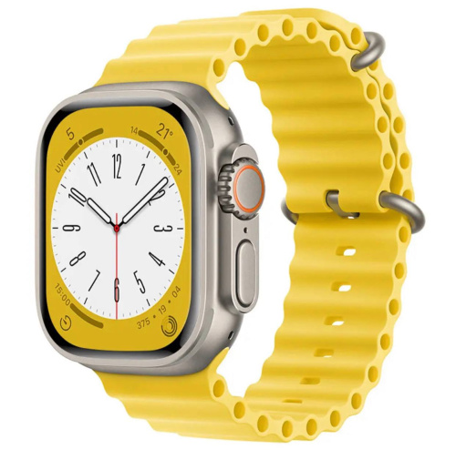 Ремінець для Apple Watch 38/40/41 mm Ocean Band yellow - UkrApple