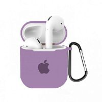 Чехол для AirPods/AirPods 2 silicone case with Apple Blueberry