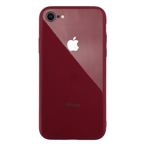 Чехол накладка xCase на iPhone 6/6s Glass Pastel Case Logo camellia - UkrApple