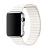 Ремінець xCase для Apple watch 42/44/45/49 mm Leather Loop good White: фото 3 - UkrApple