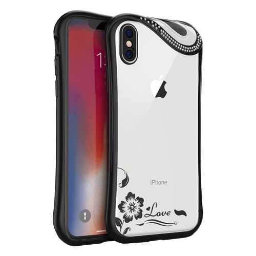 Чехол накладка xCase на iPhone 7/8/SE 2020 Glamour Black - UkrApple