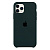 Чохол накладка xCase для iPhone 11 Pro Max Silicone Case forest green - UkrApple