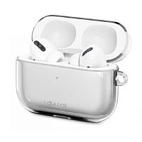 Чехол для AirPods PRO silicone case Usams clear white