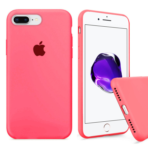 Чехол накладка xCase для iPhone 7 Plus/8 Plus Silicone Case Full coral - UkrApple