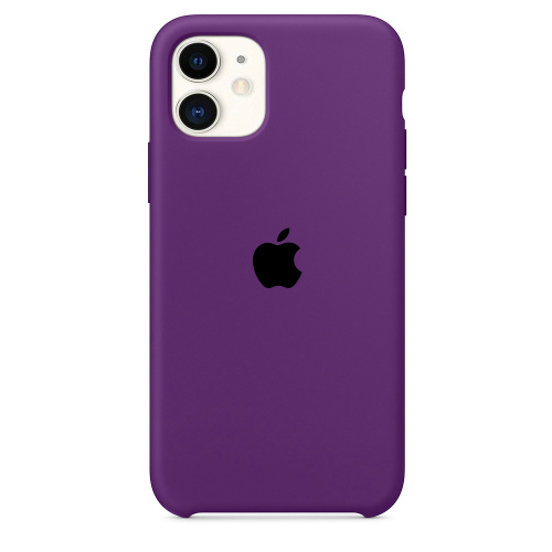 Чохол накладка xCase для iPhone 12 Pro Max Silicone Case purple - UkrApple