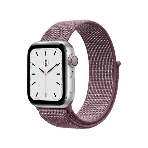 Ремінець xCase для Apple Watch 38/40/41 mm Nylon Sport Loop Smoke purple - UkrApple