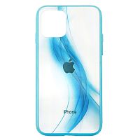 Чохол накладка xCase на iPhone 11 Pro Polaris Smoke Case Logo blue