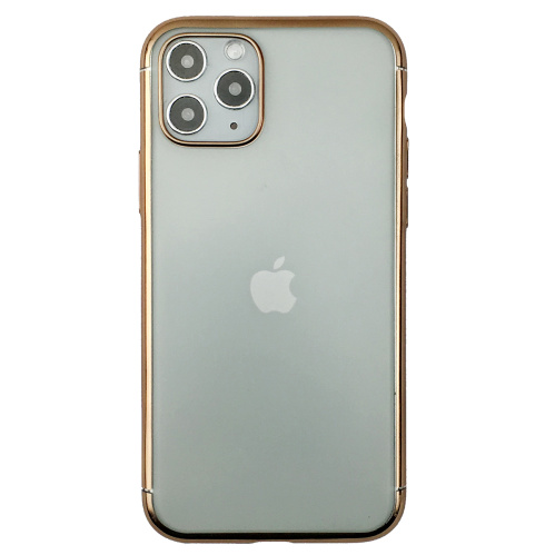 Чохол  накладка xCase для iPhone 11 Pro Soft Clear Matte case Gold - UkrApple