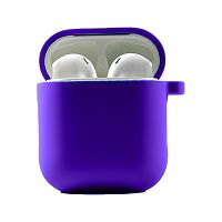 Чехол для AirPods/AirPods 2 Silicone case Full Ultra violet