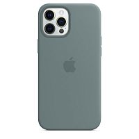 Чохол накладка xCase для iPhone 12 Pro Max Silicone Case Full pine green