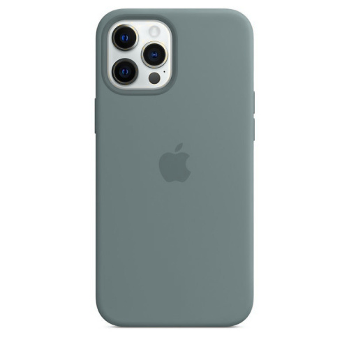 Чохол накладка xCase для iPhone 12 Pro Max Silicone Case Full pine green - UkrApple