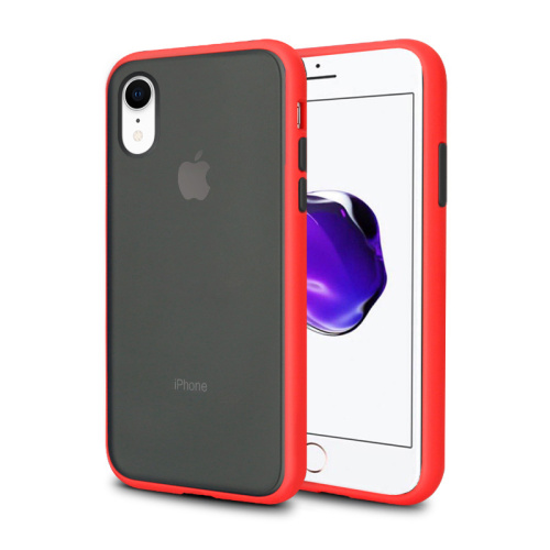 Чехол накладка xCase для iPhone XR Gingle series red black - UkrApple
