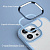 Чохол iPhone 13 Pro Crystal Case blue chameleon: фото 10 - UkrApple