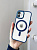 Чохол iPhone 14 Crystal Case with MagSafe blue - UkrApple