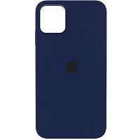 Чохол накладка xCase для iPhone 13 Mini Silicone Case Full deep navy