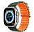 Ремінець для Apple Watch 42/44/45/49 mm Ocean Band green orange - UkrApple