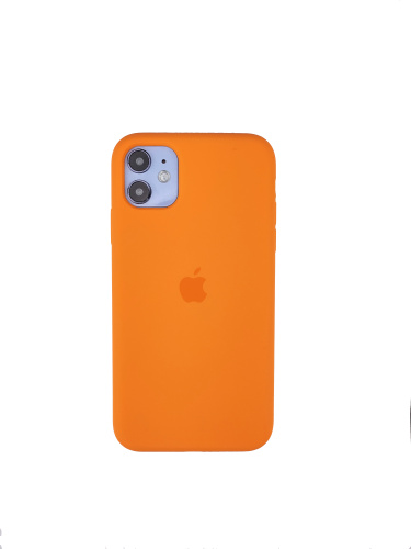 Чохол накладка xCase для iPhone 11 Silicone Case Full kumquat - UkrApple