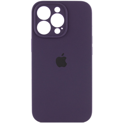 Чохол iPhone 14 Pro Max Silicone Case Full Camera elderberry  - UkrApple