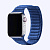 Ремінець для Apple Watch 38/40/41 mm Leather Link Felt blue: фото 2 - UkrApple
