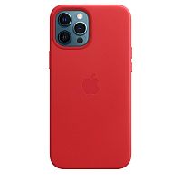 Чохол накладка xCase для iPhone 12/12 Pro Leather case Full with MagSafe Product Red
