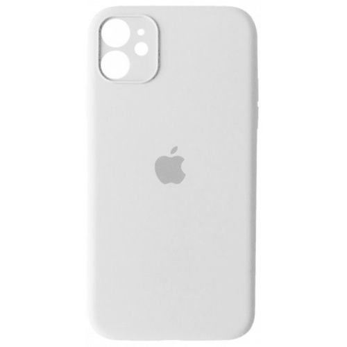 Чохол накладка xCase для iPhone 12 Mini Silicone Case Full Camera White - UkrApple