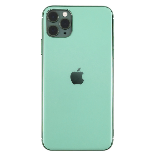 Чохол накладка xCase на iPhone 11 Pro Glass Silicone Case Logo Matte beryl - UkrApple