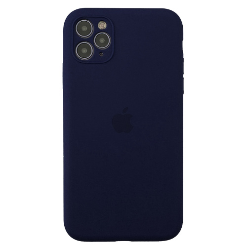Чохол накладка xCase для iPhone 11 Pro Silicone Case Full Camera Midnight blue - UkrApple