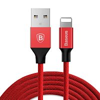 USB кабель Baseus Lightning Yiven 2A (1,2m) red