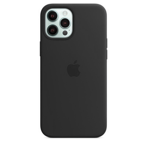 Чохол накладка xCase для iPhone 12 Mini Silicone Case Full Black - UkrApple