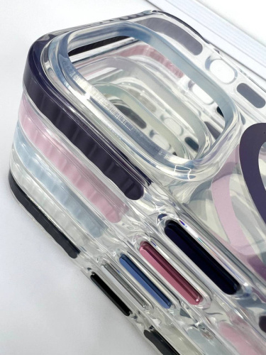 Чохол iPhone 15 Shield with MagSafe purple : фото 12 - UkrApple