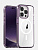 Чохол iPhone 14 Pro Crystal Shining with MagSafe transparent purple - UkrApple