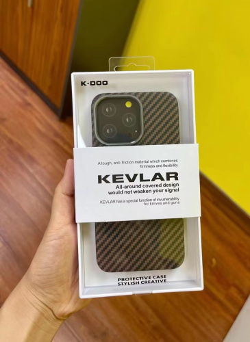 Чохол для iPhone 12/12 Pro K-DOO Kevlar case M Pattern: фото 6 - UkrApple