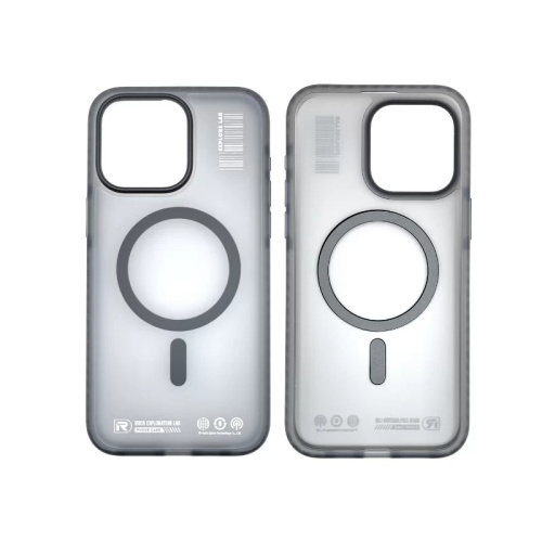 Чохол iPhone 15 Pro Max Rock Shield Double with Magnetic black: фото 3 - UkrApple