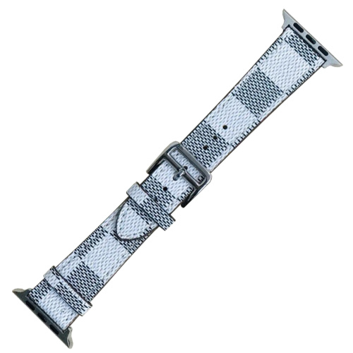 Ремінець xCase для Apple watch 38/40/41 mm Louis Vuitton Canvas White - UkrApple
