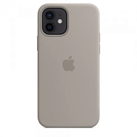 Чохол iPhone 12 Pro Max Silicone Case Full pebble