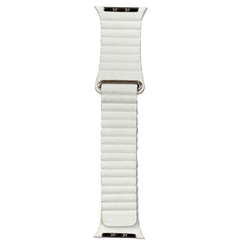 Ремінець xCase для Apple watch 38/40/41 mm Leather Loop good White: фото 2 - UkrApple