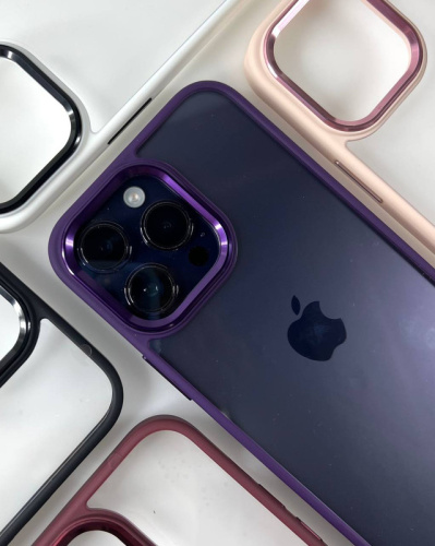 Чохол iPhone 14 Crystal Case pink: фото 7 - UkrApple