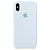 Чехол накладка xCase для iPhone XS Max Silicone Case небесно-голубой (sky blue) - UkrApple