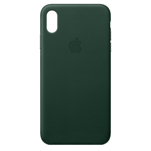 Чехол накладка xCase для iPhone X/XS Full Leather Case green - UkrApple