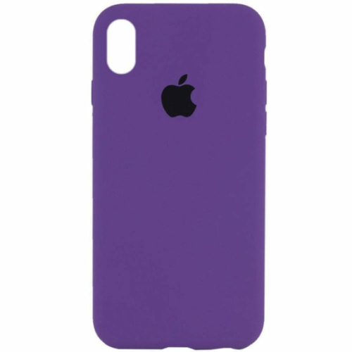 Чехол iPhone XS Max Silicone Case Full amethyst - UkrApple