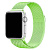 Ремінець xCase для Apple watch 42/44/45/49 mm Milanese Loop Metal Neon Lime - UkrApple