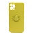Чохол xCase для iPhone 12 Pro Max Silicone Case Full Camera Ring Yellow - UkrApple