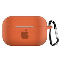 Чехол для AirPods PRO silicone case with Apple Apricot