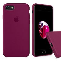 Чехол накладка xCase для iPhone 7/8/SE 2020 Silicone Case Full rose red