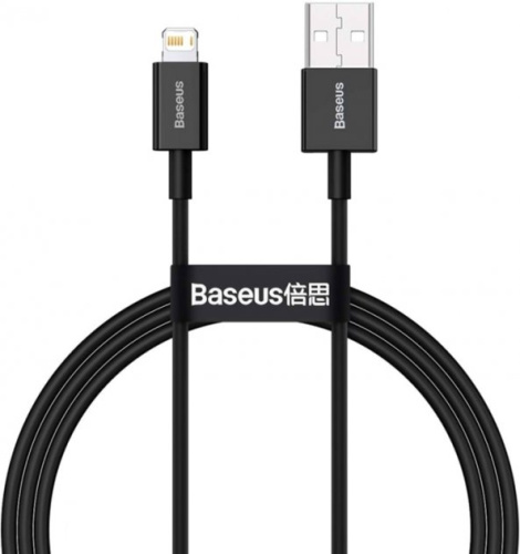 USB кабель Lightning 200cm Baseus Superior Series Fast 2.4A black : фото 2 - UkrApple