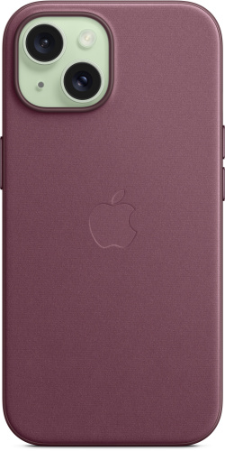 Чохол iPhone 15 Pro FineWoven Case with MagSafe mulberry : фото 6 - UkrApple