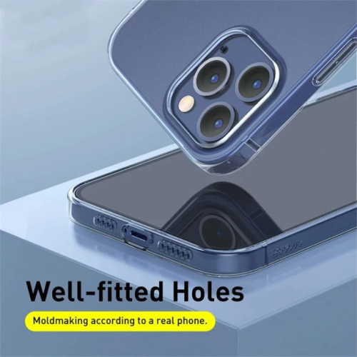 Чохол для iPhone 12 Mini Baseus Simple Case Transparent: фото 12 - UkrApple